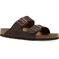 Birkenstock Pantolette 'Arizona' mörkbrun