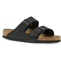 Birkenstock Pantolette 'Arizona' svart