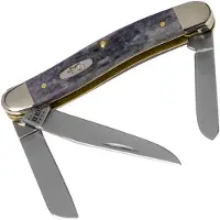 Case Knives Case Medium Stockman Pocket Worn Grey Bone, Crandall Jig, 58413, 6318 CV pocket knife