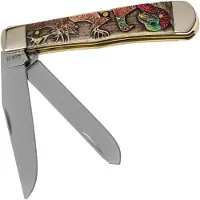 Case Knives Case Trapper Embellished Smooth Natural Bone, Sportsman Series Gift Set, 60585, 6254 SS pocket knife