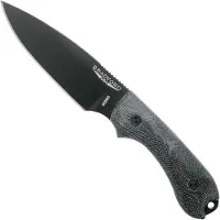 Bradford Knives Bradford Guardian 3, 3D Black Micarta Guardian 3 M390, Sabre DLC 3S-101B