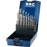 Bohrcraft Gängtappssats 2.5-10.2 Mm 14 Bitar