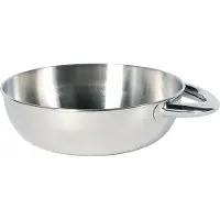 Tatonka Bowl With Grip Inox S 15 Cm Silver