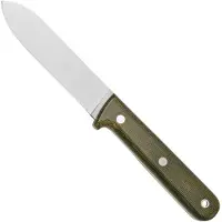 Brisa Kephart 115, Green Micarta, fixed knife