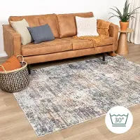 FRAAI Tvättbar matta | Nova Abstract flerfärgad hos Volero | 280x380 cm | Polyester | | Rektangulär | Låg lugg
