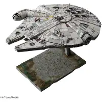 Bandai Star Wars Stjärnornas Krig Falk Avsnitt Vii Millennium Falcon Byggsats 1/144 M