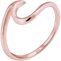Elli Ring 'Wellen' roséguld