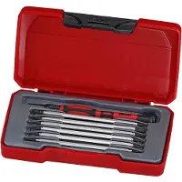 Teng Tools Skruvmejselsats TM708; 170 mm; 8 st.