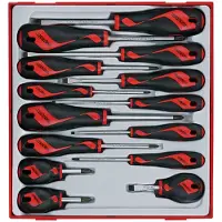 Teng Tools Skruvmejselsats TTD914N; 14 st.