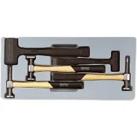 Teng Tools En uppsättning strykhammare TTPSAD; 5 st.