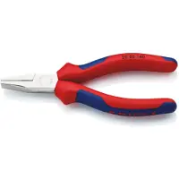 Knipex 20 05 140 Verkstad Flat tång Rak Krom-vanadium elektriskt stål 140 mm