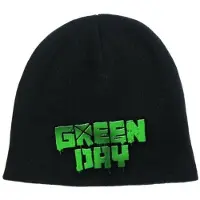 Ginza.se Green Day: Unisex Beanie Hat/Logo Cotton (Black)