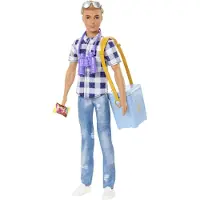Barbie HHR66 Barbie Abenteuer zu zweit Ken campingdocka och tillbehör
