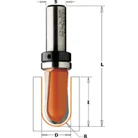 Cmt Hålkärlsfräs ; S=8 mm; D=15,8 mm; med kullager