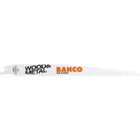 Bahco Sandflex Bi/metal Saber-blad För Att Skära Trä Och Metaller 8/12 Dpp 300 Mm 5 Enheter