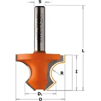 Cmt Profilfräs ; S=8 mm; D=36 mm; R=8 mm