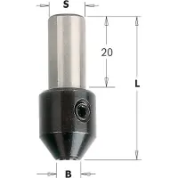 Cmt Adapter 364.040.00; D=4 mm; S=10X20 mm; L=38 mm