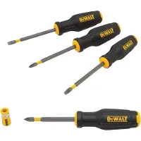 DeWalt Skruvmejselsats DWHT62054; 4 st.