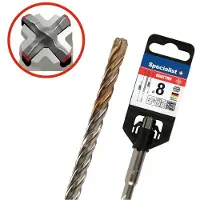 Specialist Borr för betong Quattro; SDS-plus; 8x200/260 mm