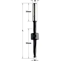 Cmt Borr för trä 540.120.11; 12 mm