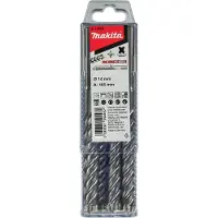 Makita Borr för betong E-14869 Nemesis II; SDS-plus; 14x165 mm; 10 st.