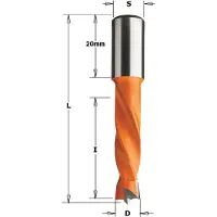 Cmt Borr för trä ; S=10x20 mm; D=13x30 mm