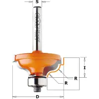 Cmt Kant- och hörnfräs ; S=1/4''; D=34,2 mm