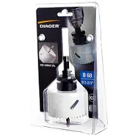 Diager Hålsåg Bi-Metal; 68 mm; + chuck