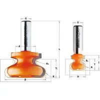 Cmt Kantgreppsfräs ; S=1/2''; D=29 mm