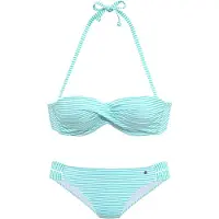 s.Oliver Bikini turkos / vit