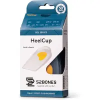 52bones Gel Heelcup White