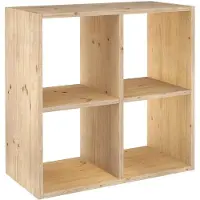 Astigarraga 2x2 Dynamisk Modulhylla I Massiv Furu