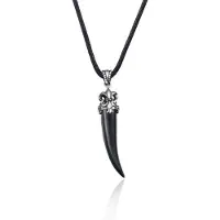 Time Force Tj1060c01n Necklace Svart Man
