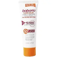 Babaria Aloe Vera Ansiktsvätska För Känslig Hy Spf 50+ 75 ml