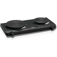 Haeger HP-02B.013A dubbel skiva el-platta med 2 värmeelements 2250 W