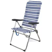 Aktive Fällstol Med Högt Ryggstöd 5 Lägen 61x69x108 Cm