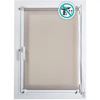 Stor Planet Clip And Fix 90x180 Cm Rullgardin