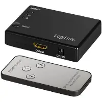 Logilink HD0042, HDMI, ABS, Sortera, 60 Hz, 1080p, 36 Bit