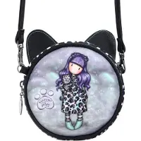 Santoro London Mini Round Gorjuss Smitten Kitten Axelväska