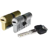 Ifam Mässing Irm3030lc 30+ Profilcylinder Med 5 Korta Nycklar 60 Mm 30 Mm