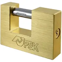 Ferrestock Fskcan190 Rektangulärt Hänglås 90 Mm
