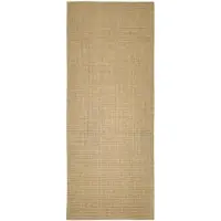vidaXL Matta naturlig sisal 100x250 cm