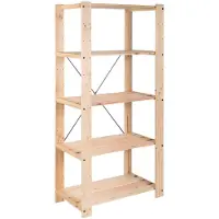 Astigarraga Evolution 5 Hyllor Med Massiv Furufoder 175x75.7x43 Cm