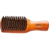Eurostil Flat Brush For Men Pure Boar Bristle 1 Unit