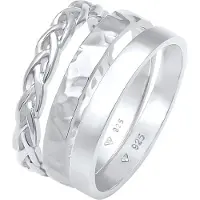 Elli Ring 'Organic' silver