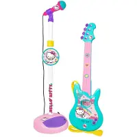 Reig Musicales Hello Kitty And Micro Set Gitarr