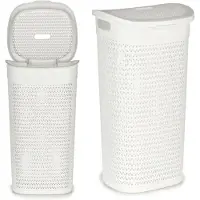 BigBuy Home tvättkorg för tvätt 60L plast 60 L (44 x 57 x 34,5 cm)
