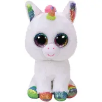 TY Beanie Boos PIXY - White Unicorn reg
