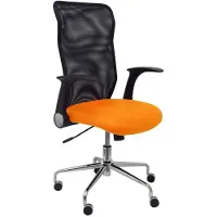 Piqueras Y Crespo Ergonomisk kontorsstol Minaya P&C 31SP308 i orange