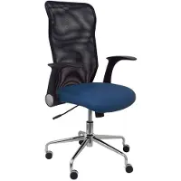 Piqueras Y Crespo Ergonomisk Skrivbordsstol Minaya P&C 31SP200 i Marinblå